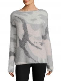 Rag Bone Sinclair Camo Sweater at Saks Fifth Avenue